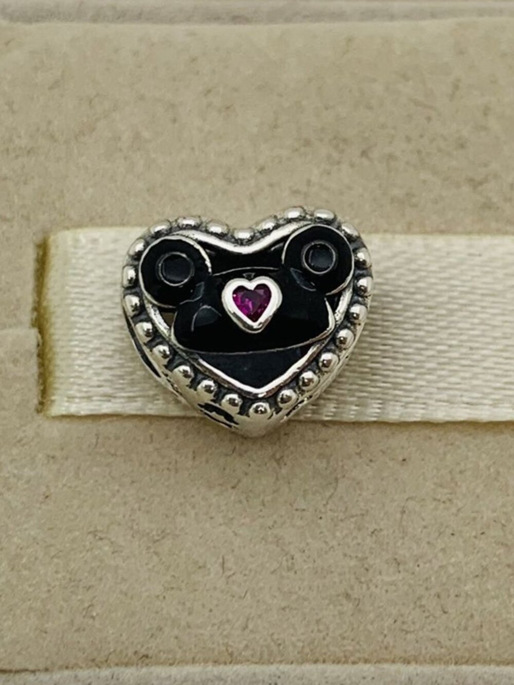 ✨🔥Pandora Disney Parks Mickey Mouse Ear Hat Castle Heart Charm